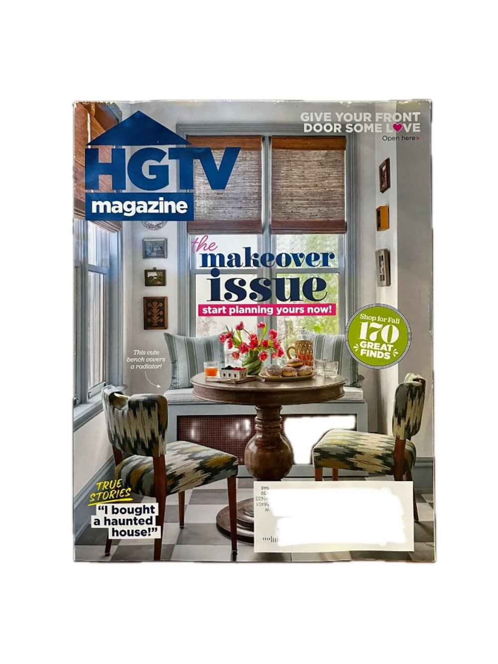HGTV Magazine September/October 2026 Makeover Issue Give Your Front Door Love